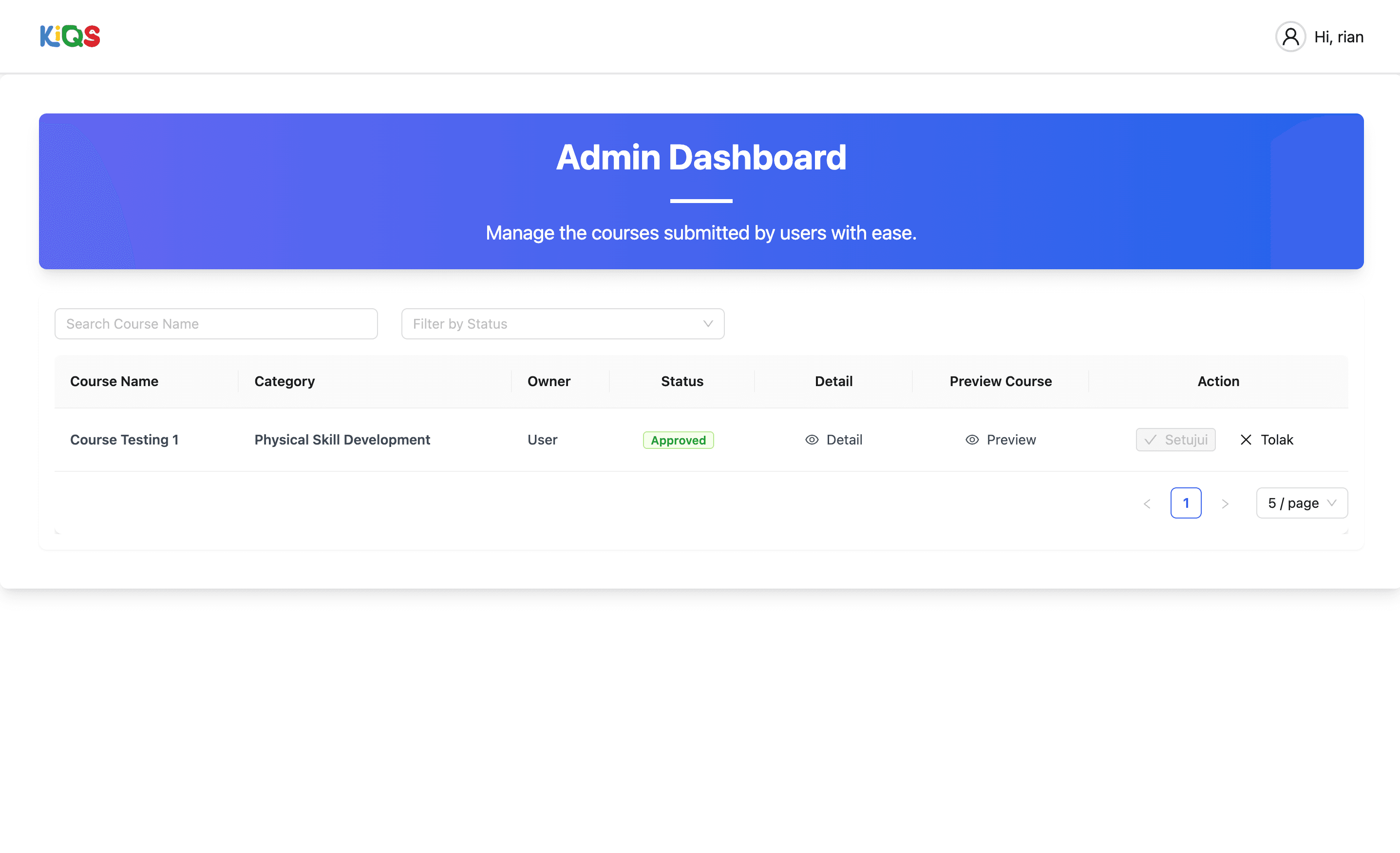 LMS - Learning Management System