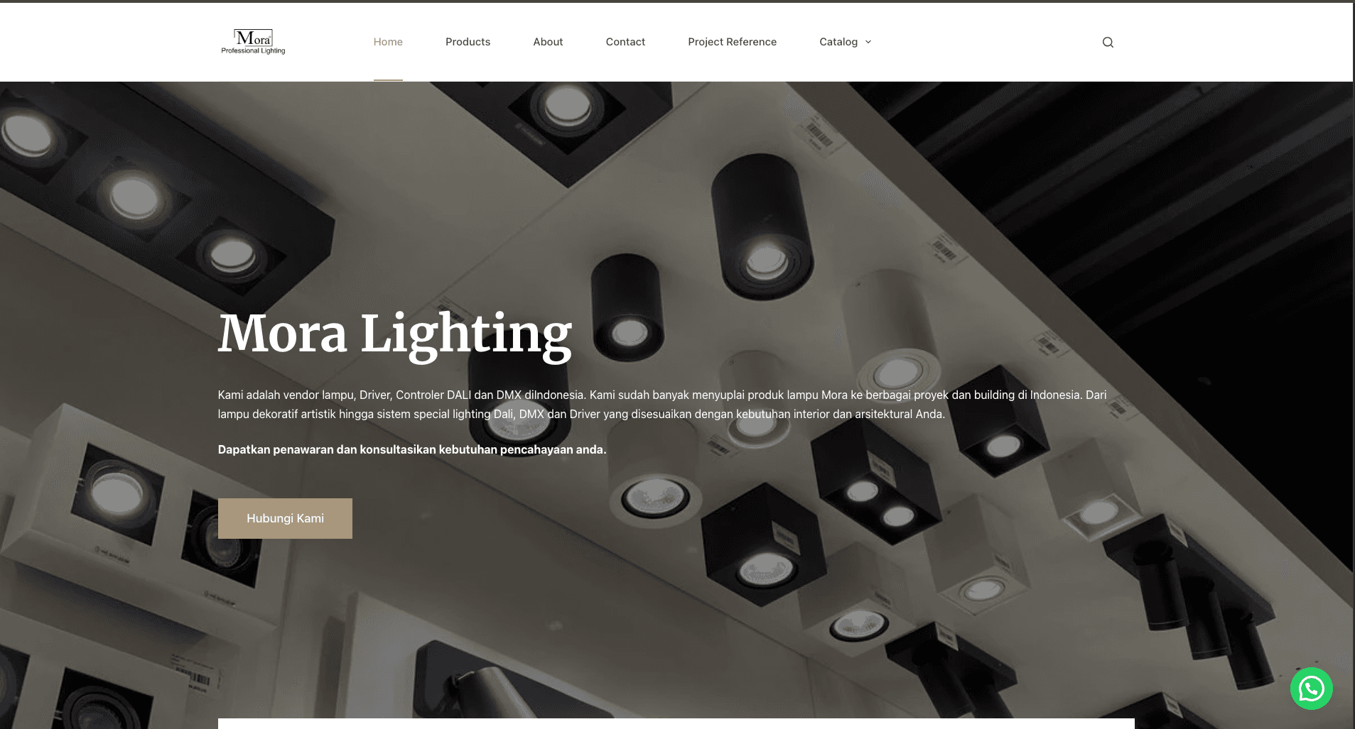 Mora Lighting - E-commerce